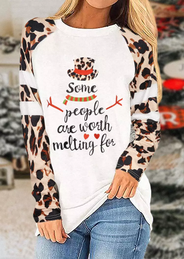 Some People Are Worth Melting For T-Shirt Tee - White